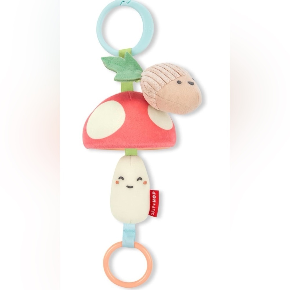 Skip Hop Baby Stroller Toy, Farmstand Mushroom, NWT